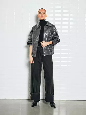WITHBLACK | Jacke aus Lederimitat GILIAN | 